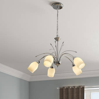 Suki 5 Light Candle Style Empire Chandelier Suki 5 Light Candle Style Empire Chandelier